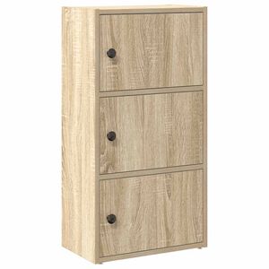 vidaXL Estanter&iacute;a de madera de ingenier&iacute;a roble sonoma 40x24x77 cm