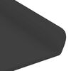 vidaXL Estante flotante 4 pcs Negro 40 x 9 x 2,5 cm Acero