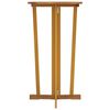 vidaXL Mesa de bar plegable madera maciza de teca 90x65x105 cm