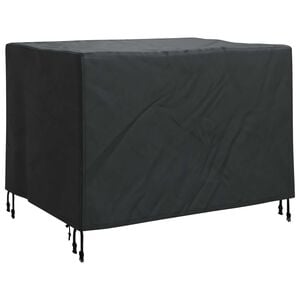 vidaXL Funda para muebles Negro 110 x 84 x 70 cm Tela Oxford 420D