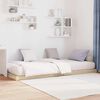 vidaXL Estructura de Cama de Suelo Sonoma 100 x 200 cm