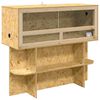 vidaXL Terrario Marr&oacute;n 100 x 40 x 90 cm OSB