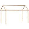 vidaXL Cama litera sin colchón madera maciza de pino 90x200 cm
