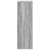 vidaXL Soportes de plantas madera ingenier&iacute;a gris Sonoma 33x33x100cm