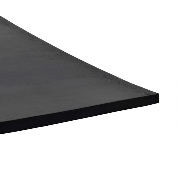 vidaXL Alfombrilla de goma antideslizante lisa 1,2x2 m 8 mm