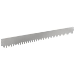 vidaXL Borde de C&eacute;sped 10 uds. 103 x 10 cm Acero Plateado