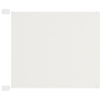 vidaXL Toldo vertical blanco 140x270 cm tela oxford