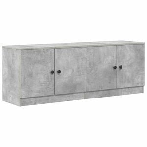 vidaXL Armario de almacenamiento para cama alta 2 uds. Gris Hormig&oacute;n