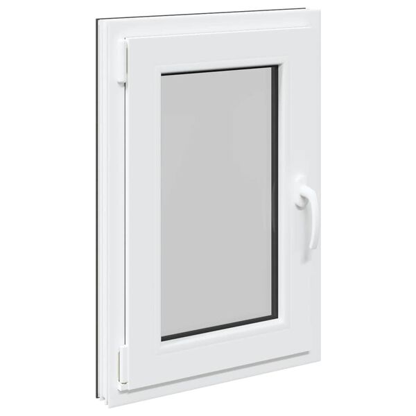 vidaXL Ventana de s&oacute;tano "RISOR" 50x75 cm oscilobatiente DIN izquierda antracita