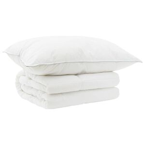 vidaXL Juego de edred&oacute;n y almohada 2 uds. 140x200 cm Verano 140 GSM