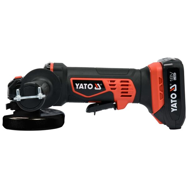 YATO Amoladora angular sin bater&iacute;a 18 V 125 mm