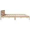 vidaXL Estructura de cama sin colch&oacute;n madera maciza de pino 180x200 cm
