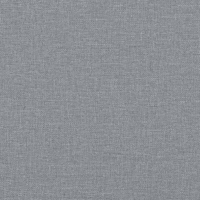 vidaXL Sofá de 3 plazas tela gris claro