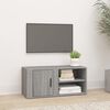 vidaXL Mueble para TV madera contrachapada gris Sonoma 80x31,5x36 cm