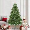 vidaXL &Aacute;rbol de Navidad con 300 LED con soporte Verde 210 cm PE