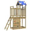 vidaXL Torre de Juego Madera impregnada Madera Maciza Impregnada