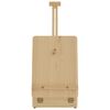 vidaXL Caballete de sobremesa madera maciza pino 27x43x68 cm