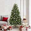 vidaXL &Aacute;rbol de Navidad artificial Verde 180 cm PVC y Metal