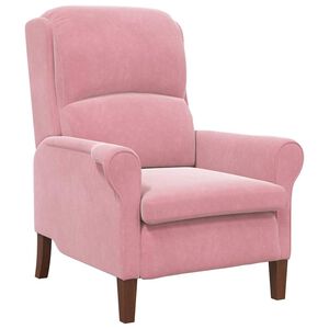 vidaXL sill&oacute;n Rosa Terciopelo