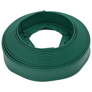 vidaXL Borduras para c&eacute;sped Verde 4000 x 4 x 5 cm Pl&aacute;stico