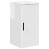 vidaXL Gabinete de Ba&ntilde;o con almacenamiento brillante 30 x 31,5 x 61 cm