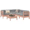 vidaXL Set de sof&aacute;s jard&iacute;n 6 pzas con cojines madera abeto Douglas
