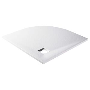 vidaXL Plato de ducha SMC blanco 90x90 cm