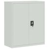 vidaXL Armario archivador de acero gris claro 90x40x105 cm