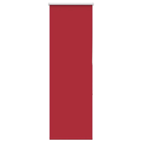 vidaXL Estor Enrollable Opaco Rojo 50x175 cm Tela Ancho 45,7 cm