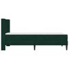 vidaXL Estructura de cama Verde oscuro 100 x 200 cm Terciopelo
