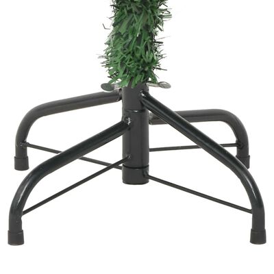 vidaXL Árbol de Navidad artificial con soporte acero 210 cm 910 ramas