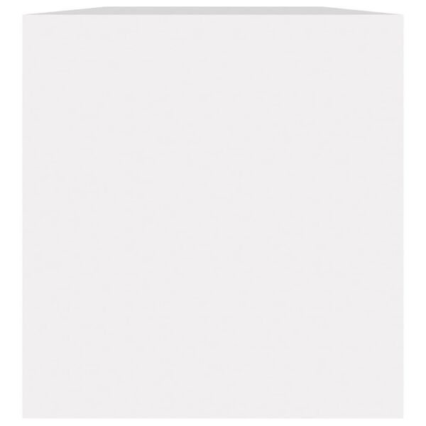 vidaXL Caja para discos de vinilo madera contrachapada 71x34x36 cm