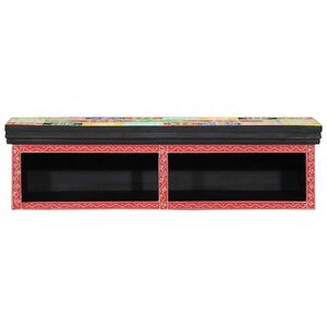 vidaXL Mueble de TV Multicolor 80 x 30 x 22 cm Madera de ingenier&iacute;a
