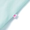Camiseta de tirantes infantil verde menta claro 92