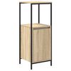 vidaXL Juego de muebles de ba&ntilde;o con caj&oacute;n 3 pcs Roble Sonoma