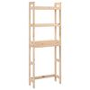 vidaXL Estante de ba&ntilde;o madera maciza de pino 63x26x171 cm
