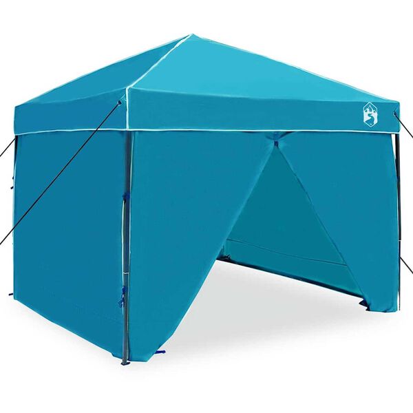 vidaXL Carpa Tipo Dosel Pop-up Azul 250 x 250 cm tela