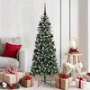 vidaXL &Aacute;rbol de Navidad artificial Verde 150 cm PVC, Pl&aacute;stico y Acero