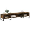 vidaXL Gabinete de TV Roble Humo 170.5 x 36 x 30.5 cm