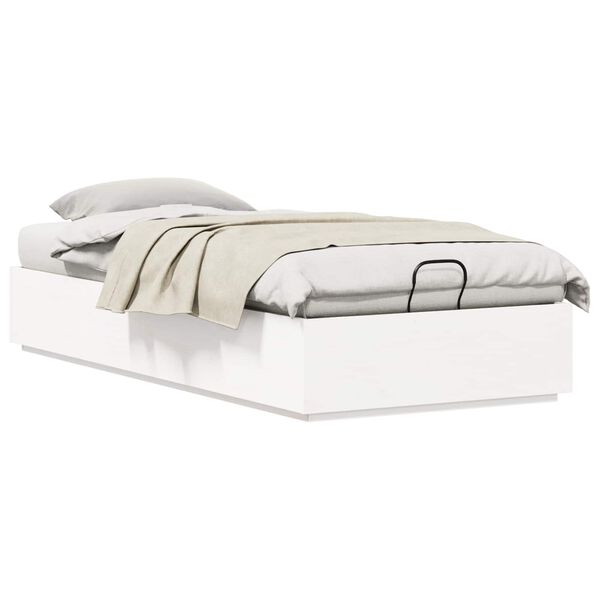 vidaXL Estructura de Cama Ottoman 80 x 200 cm Pino macizo