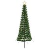 vidaXL &Aacute;rbol de Navidad de espumill&oacute;n con luces LED y estaca EKENAS