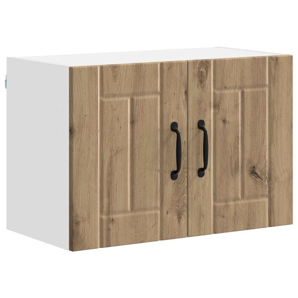 vidaXL Armario de pared para cocina con puerta Lucca Roble Artesanal