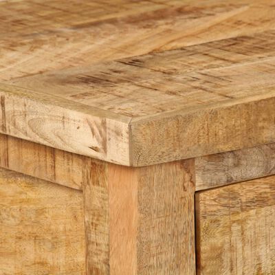 vidaXL Mesa de centro de madera maciza de mango 90x45x35 cm