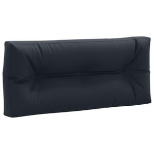 vidaXL Coj&iacute;n de respaldo para palets VIANEN 100% Poli&eacute;ster Azul Oscuro