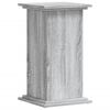 vidaXL Soporte para planta madera ingenier&iacute;a gris Sonoma 33x33x60 cm