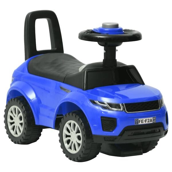 vidaXL Coche correpasillos azul