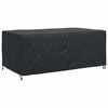 vidaXL Funda para muebles Liso Negro 240 x 140 x 90 cm 600D