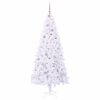 vidaXL Árbol de Navidad artificial con 300 LED 210 cm PVC y Acero