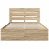 vidaXL Estructura de cama Sonoma 160 x 200 cm Madera de pino macizo