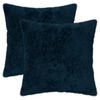 vidaXL Funda de almohada 2 uds. HEERLEN Azul marino 50 x 50 cm